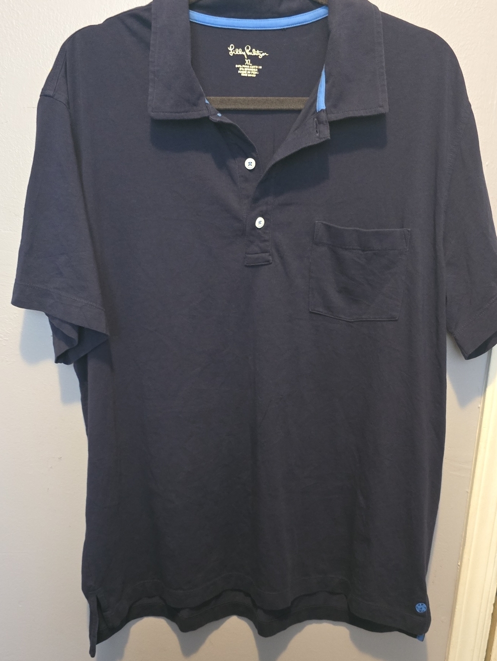 Lilly Pulitzer Navy Polo